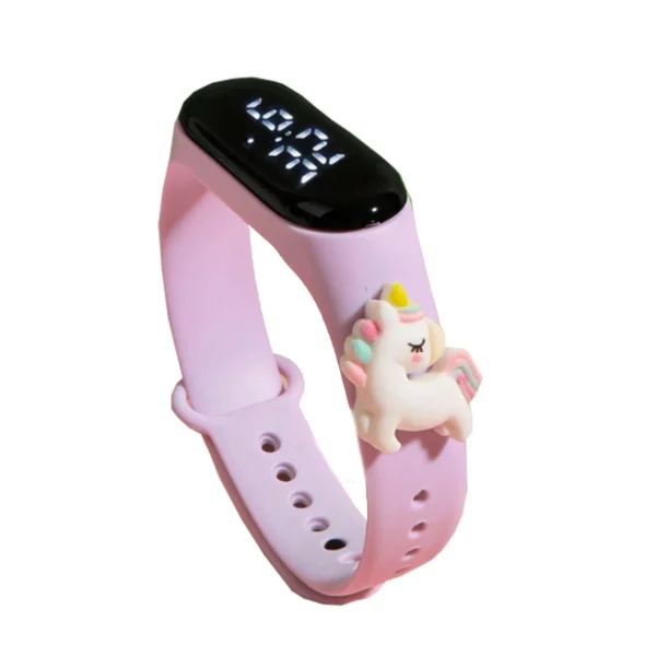 New Cartoon LED Figure Watch Children's Student Bracelet Watch Touch Electronic Watch - Imagen 5
