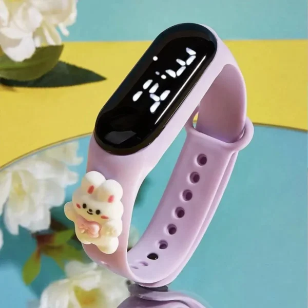 New Cartoon LED Figure Watch Children's Student Bracelet Watch Touch Electronic Watch - Imagen 3