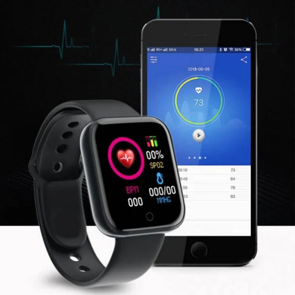 Smart Watch For Women Men Wristwatch Bluetooth Connected Phone Player Music Fitness Sport Bracelet Sleep Monitor Digital Watches - Imagen 5
