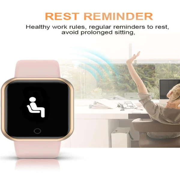 Smart Watch For Women Men Wristwatch Bluetooth Connected Phone Player Music Fitness Sport Bracelet Sleep Monitor Digital Watches - Imagen 11